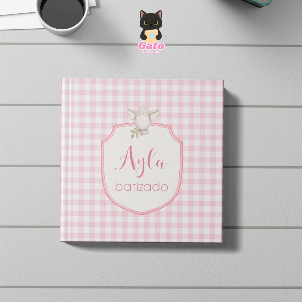 Capa  de álbum Batizado Menina