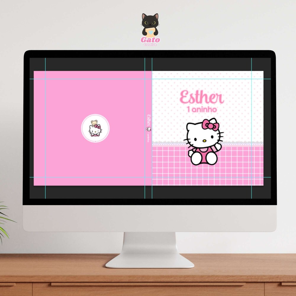 Capa  - Hello Kitty Rosa
