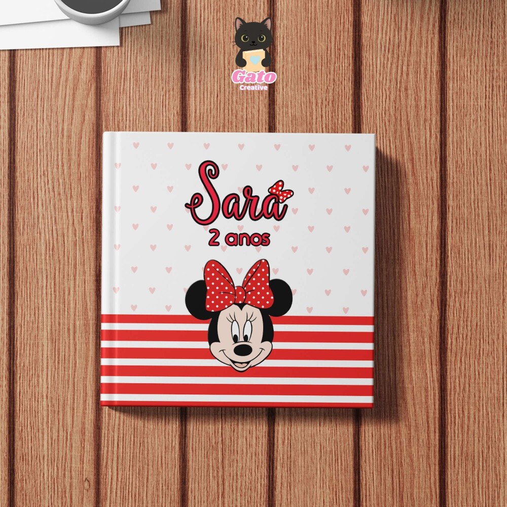 Capa  -  Minnie vermelha