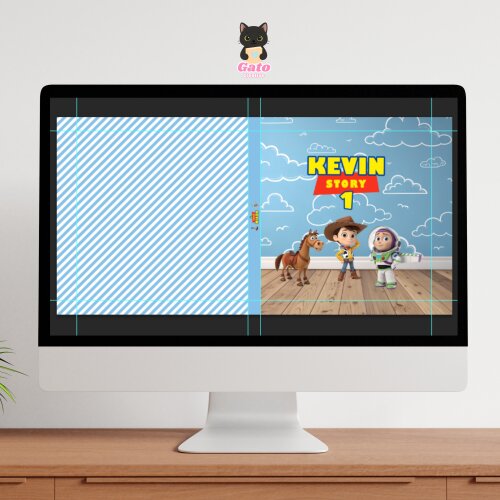 Capa de álbum fotográfico Toy Story