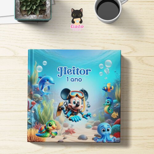 Capa - Mickey fundo do mar