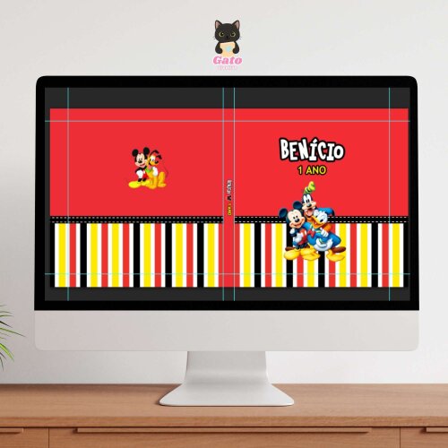 Capa  -  Turma do Mickey