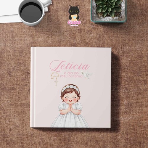 Capa  - Batizado Menina