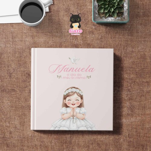 Capa  - Batizado Menina