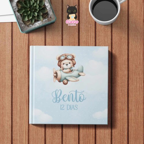 Capa  - Urso Aviador Newborn