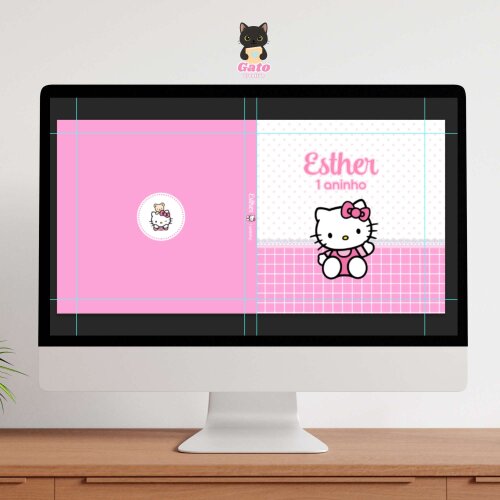 Capa  - Hello Kitty Rosa