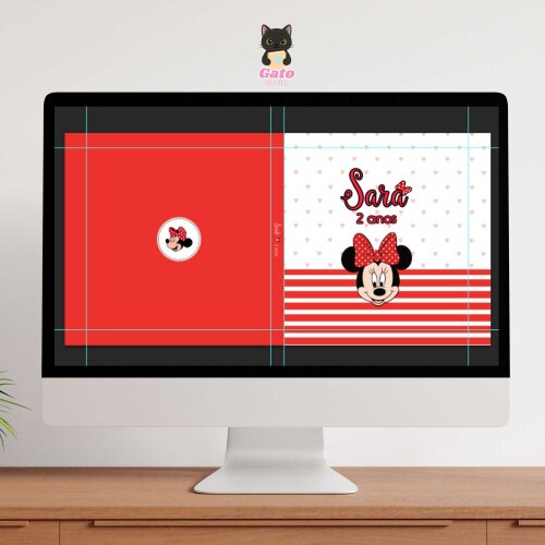 Capa  -  Minnie vermelha
