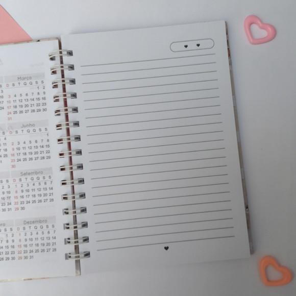 Caderno Santinha A5 - Caderno Pautado Personalizado