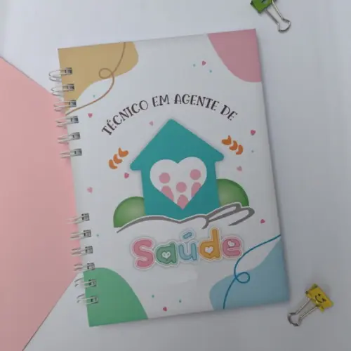 Caderno de Cadastro Técnico em Agente de Saúde - Casa Azul