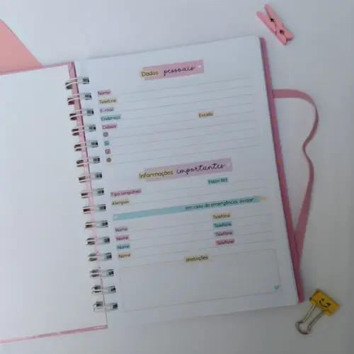 Diário de Doramas Collors - Caderno de Dorama
