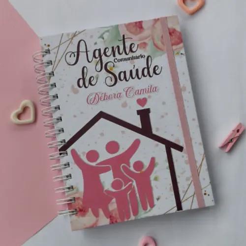 Caderno de Cadastro Agente Comunitário de Saúde - Floral 2