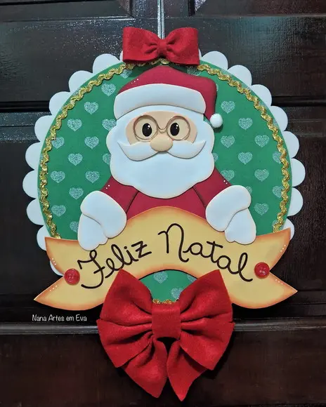 Enfeite de Porta Natalino