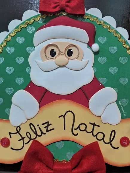 Enfeite de Porta Natalino