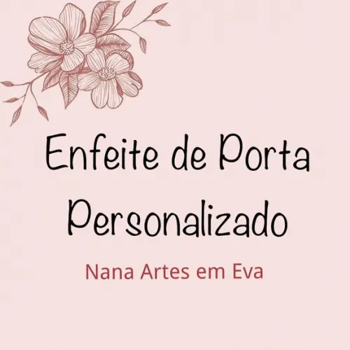 Enfeite de Porta Personalizado