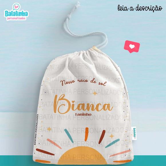 Sacolinha / Saquinho Lembrancinha Raio de Sol