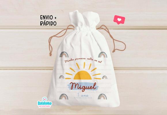 Saquinho Personalizado Primeira Volta ao Sol