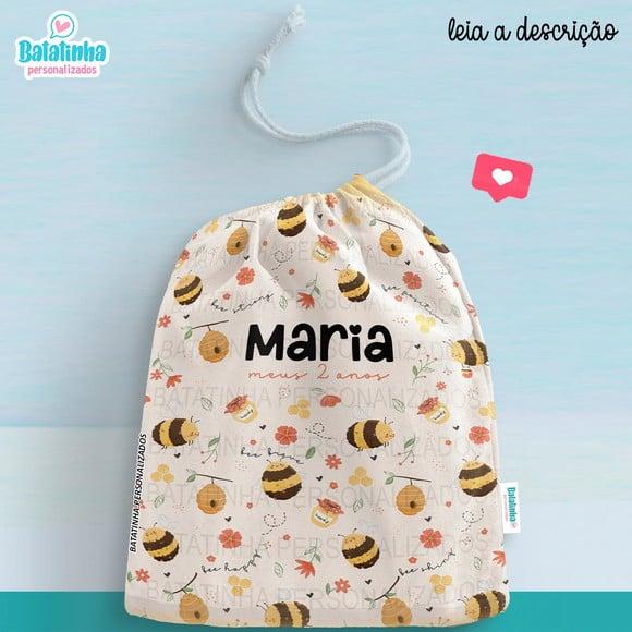 Saquinho Lembrancinha Abelha / Abelhinha