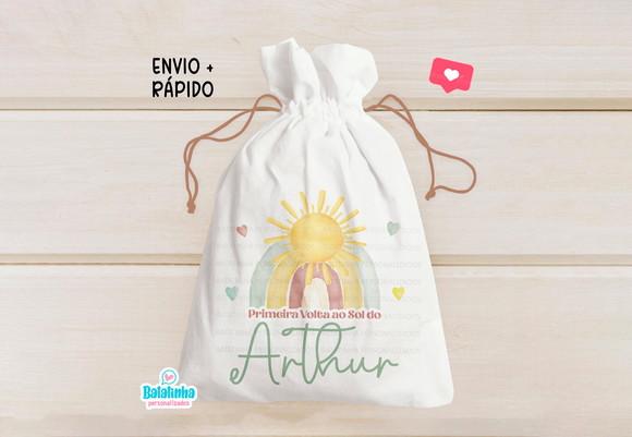 Saquinho Personalizado Primeira Volta ao Sol
