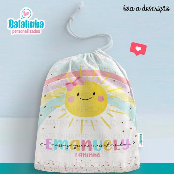 Sacolinha / Saquinho Lembrancinha Raio de Sol