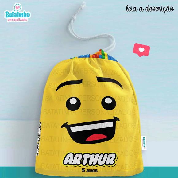 Saquinho Personalizado Lego