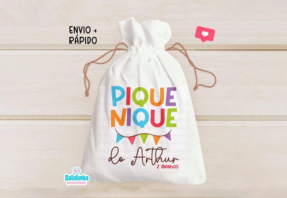 Saquinho Personalizado Picnic / Piquenique