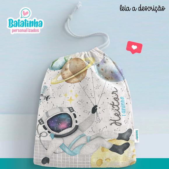 Saquinho Lembrancinha Astronauta