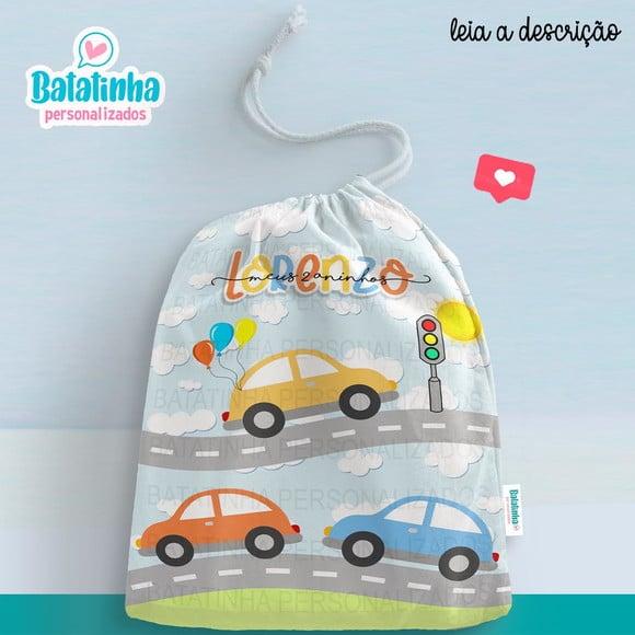 Saquinho Lembrancinha Meios de Transporte