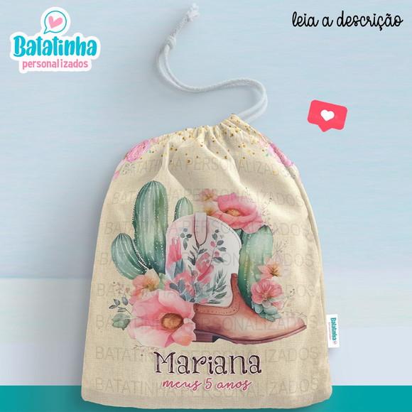 Saquinho Lembrancinha - Country - Boiadeira