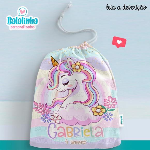 Sacolinha / Saquinho Surpresa - Unicórnio