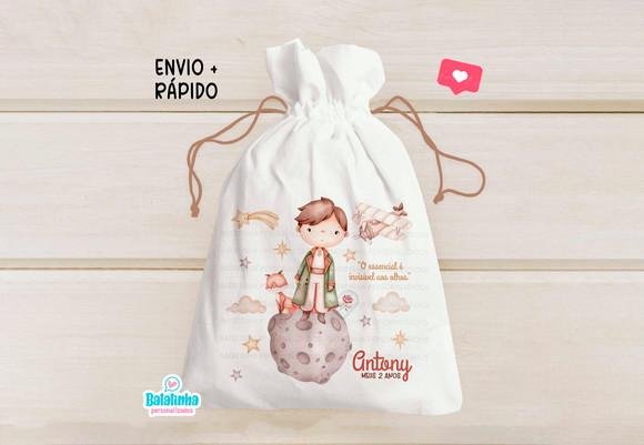 Saquinho Personalizado Pequeno Príncipe
