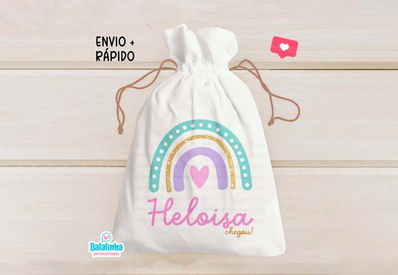 Saquinho Personalizado Arco Íris