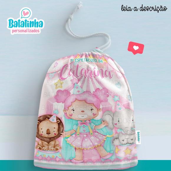 Sacolinha / Saquinho Surpresa - Circo Candy