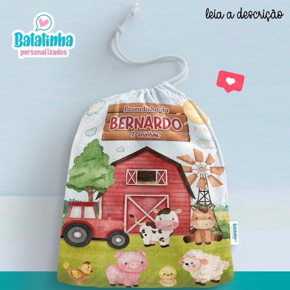 Sacolinha / Saquinho Surpresa - Fazendinha Baby