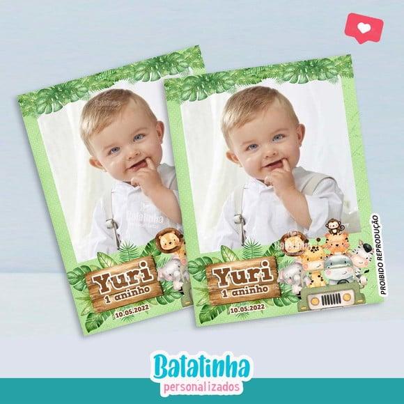 Imã de Geladeira - Safari Baby