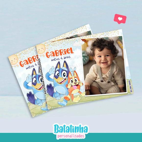 Imã de Geladeira Lembrancinha Bluey