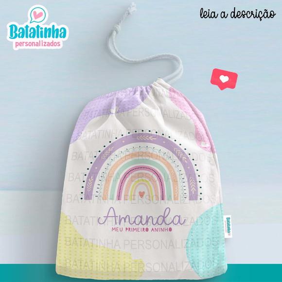Sacolinha / Saquinho Surpresa - Arco Íris