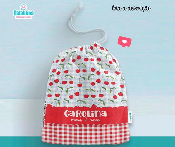 Saquinho Lembrancinha Cerejinha