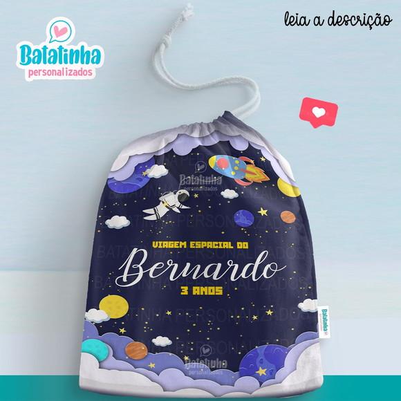 Sacolinha / Saquinho Surpresa - Astronauta