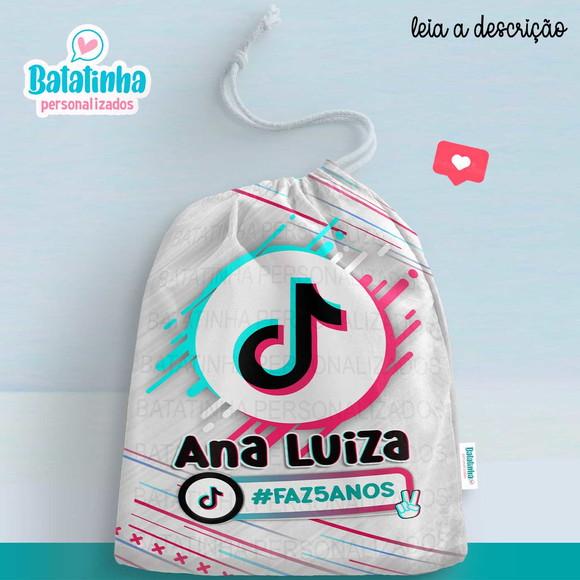 Sacolinha / Saquinho Surpresa - Tik Tok
