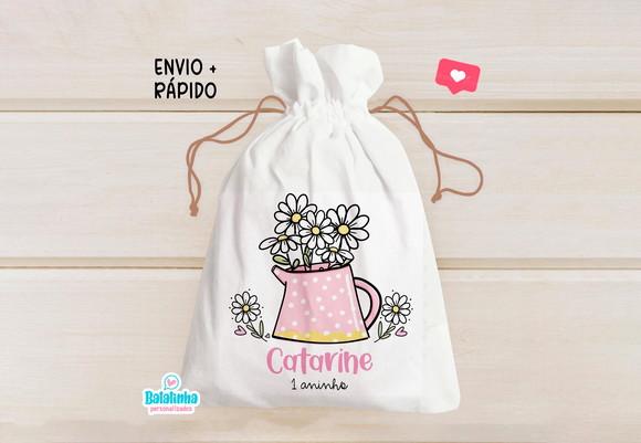 Saquinho Personalizado Margarida