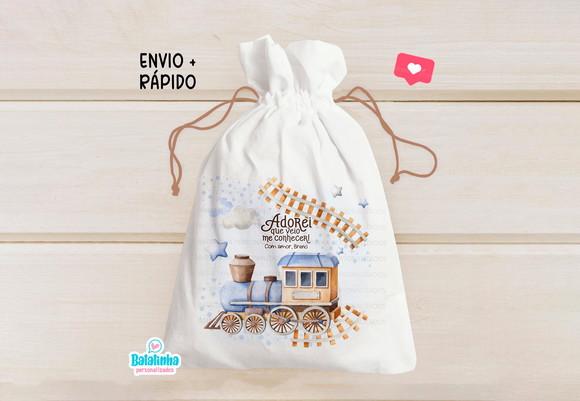 Saquinho Personalizado Trenzinho