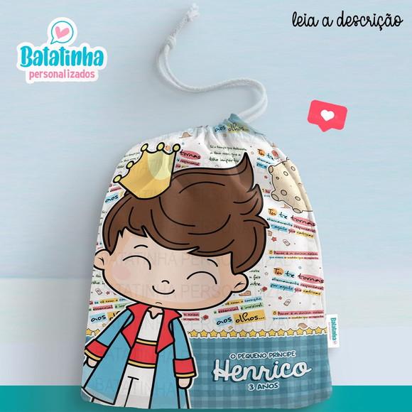 Sacolinha / Saquinho Surpresa - o Pequeno Príncipe
