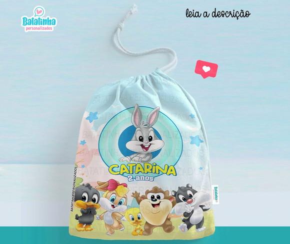 Saquinho Personalizado Baby Looney