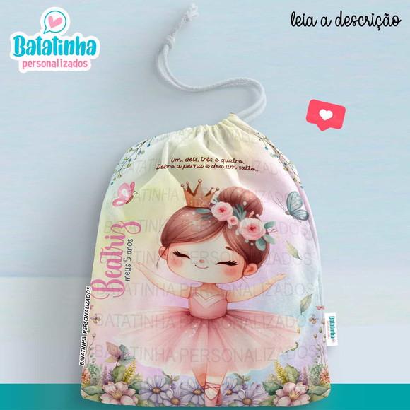 Sacolinha / Saquinho Surpresa - Bailarina