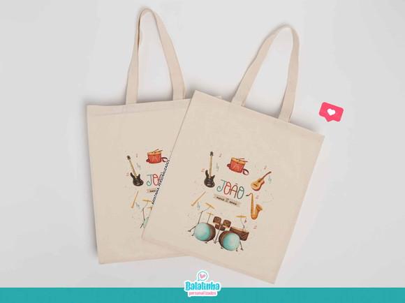 Sacola Ecobag Instrumentos Musicais