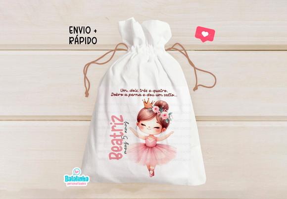 Saquinho Personalizado Bailarina