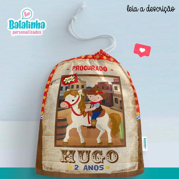 Sacolinha / Saquinho Surpresa - Faroeste