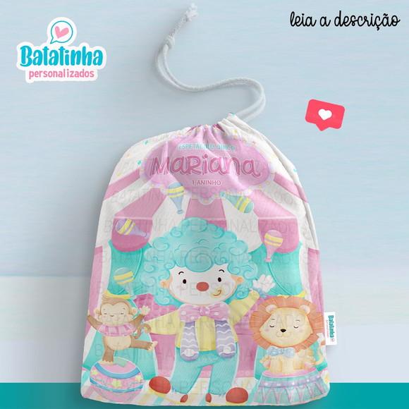 Sacolinha / Saquinho Surpresa - Circo Candy