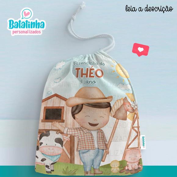 Sacolinha / Saquinho Surpresa - Fazendinha