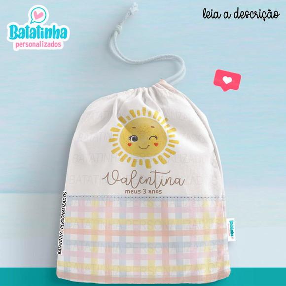 Sacolinha / Saquinho Surpresa - Raio de Sol